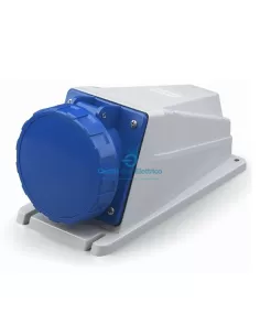 Prise murale Scame Parre 515.6353 avec 2 broches + T63A 220 V